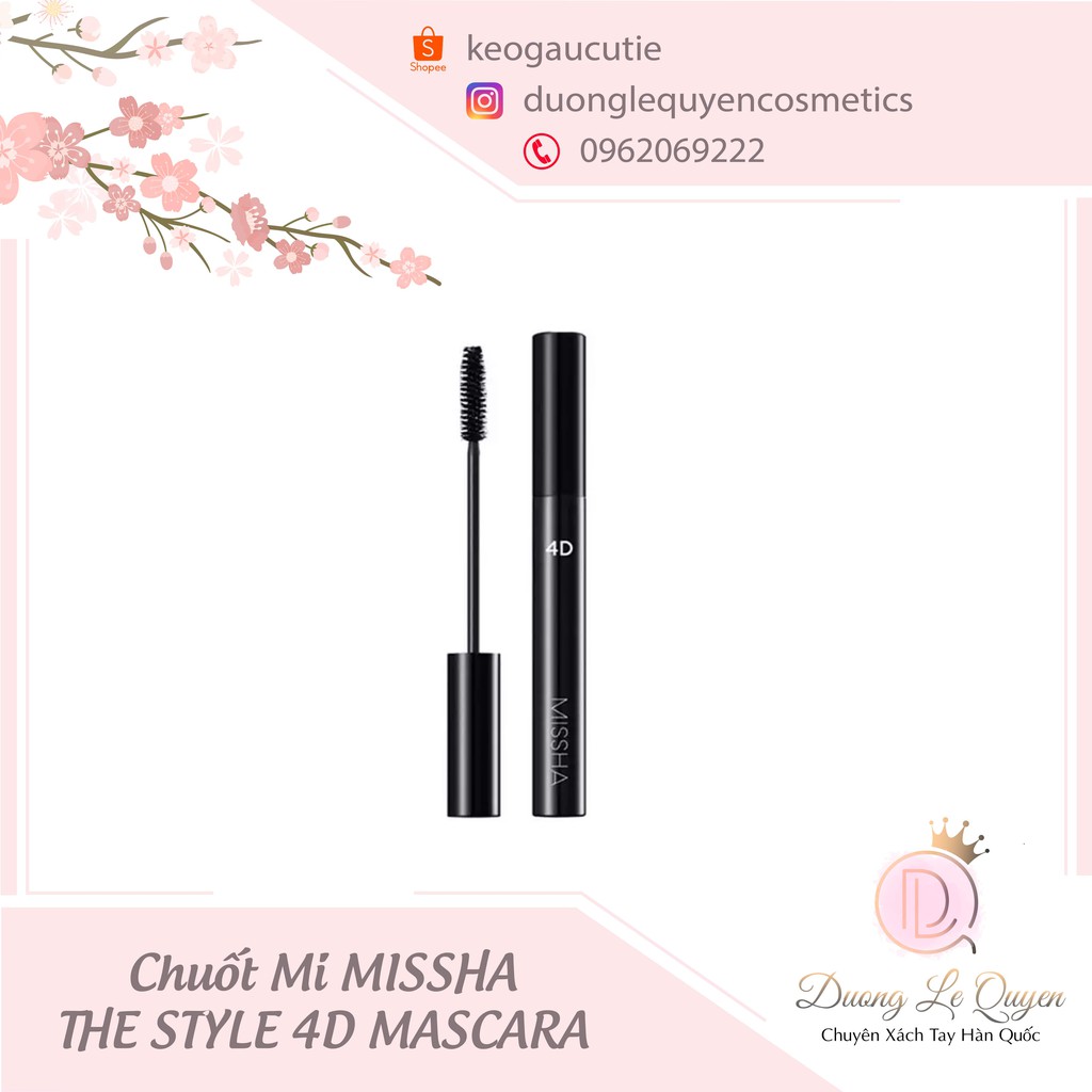 Chuốt mi  MISSHA THE STYLE 4D MASCARA