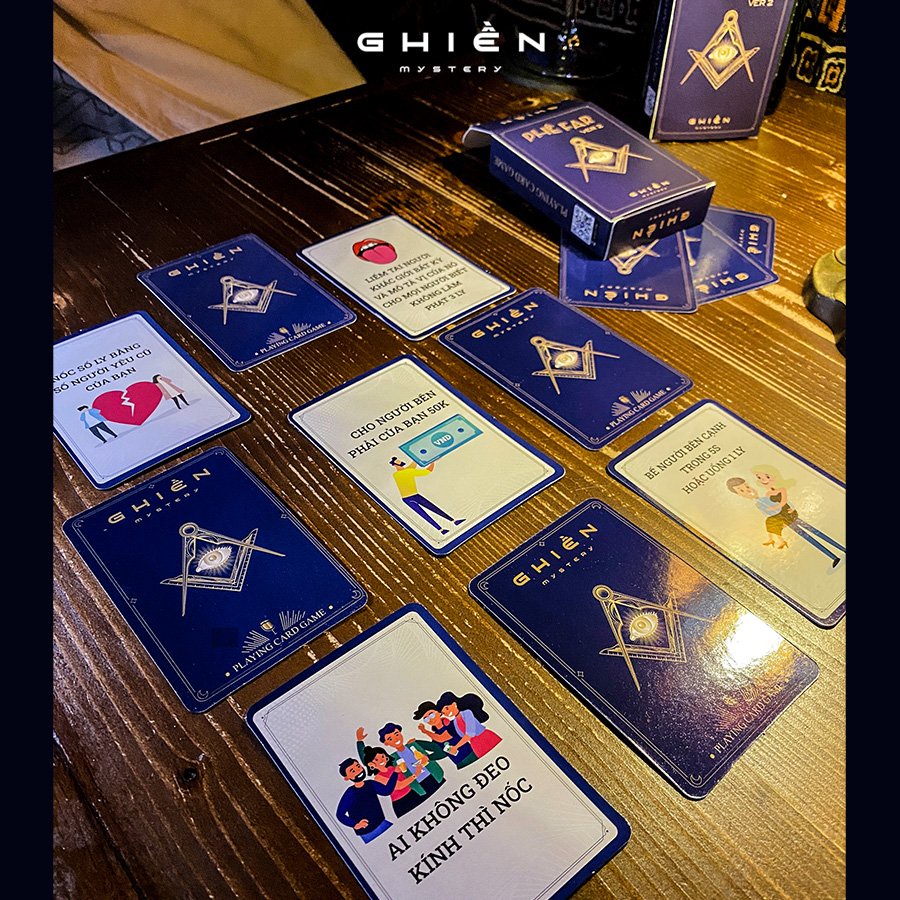 Combo bộ bài Drinking Game - Tổng hợp nhiều loại bài Drinking dành cho bạn bè và crush | Ghiền Mystery