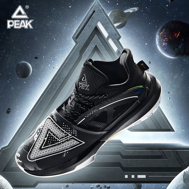 Giày Bóng rổ Nam PEAK Taichi Wiggins Big Triangle Attitude ET21737A