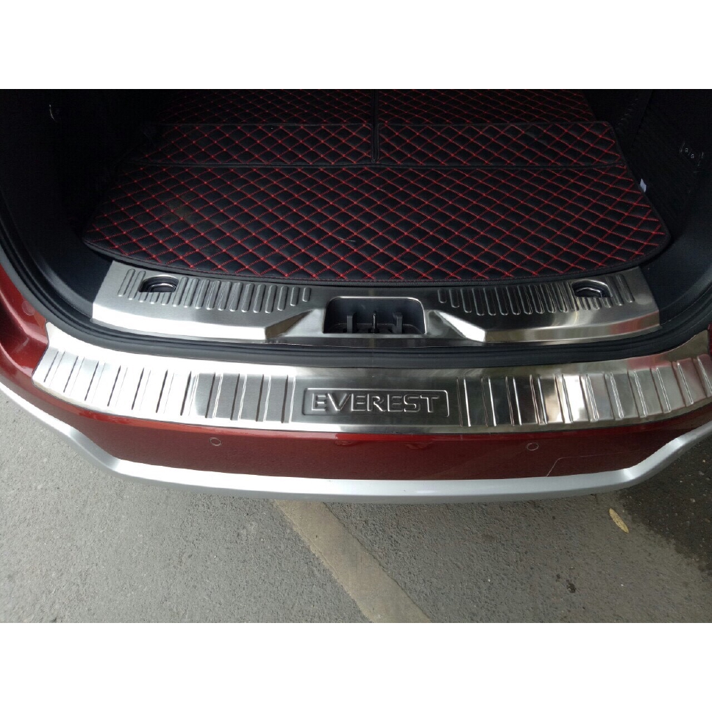 Chống trầy cốp trong ngoài Ford Everest 2016-2021 Inox