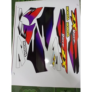 tem rời wave ZX tím đỏ