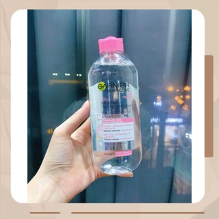Tẩy trang Garnier 400ml nắp hồng