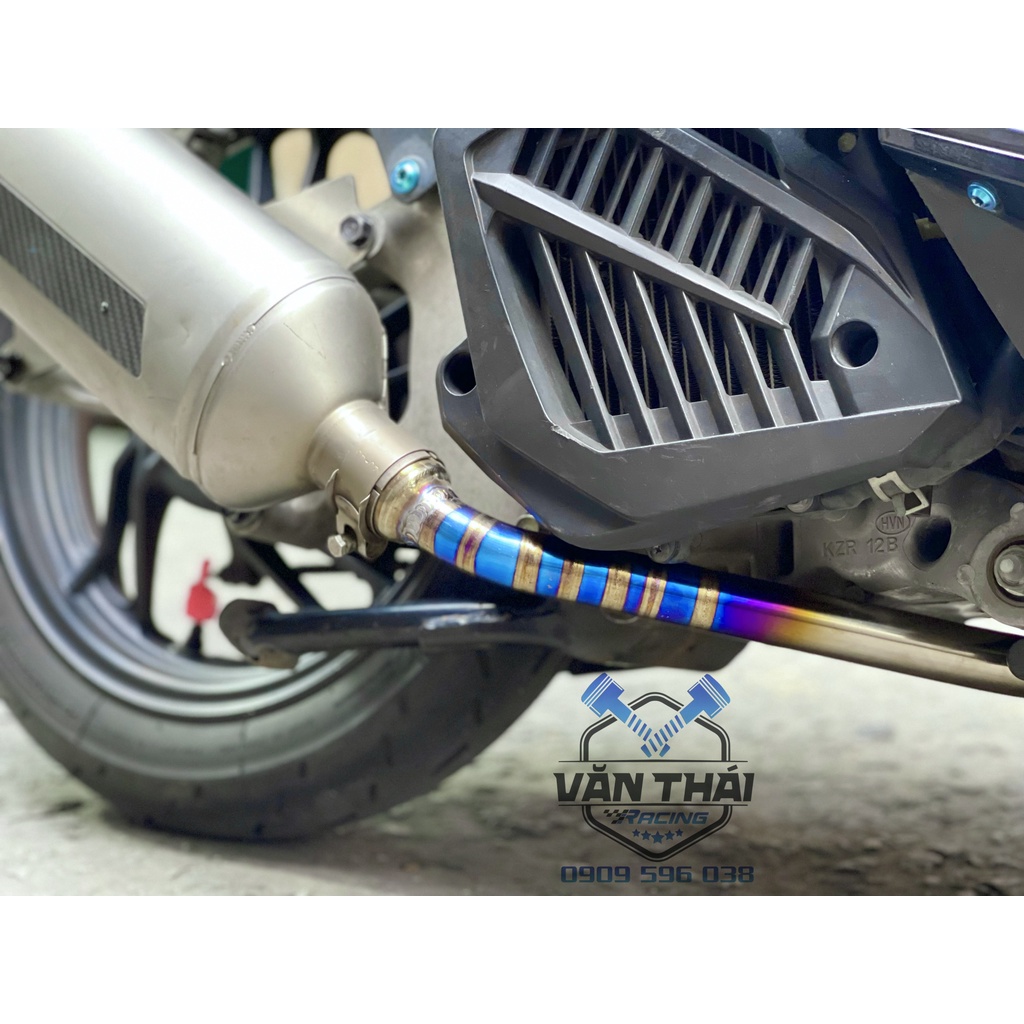 Cổ Pô Titan Gắn Pô 4road Cho Xe Vario/Click , SHVN , SH2020 , AirBlade 125 / 150 , AB2020 , VISION , AB ...
