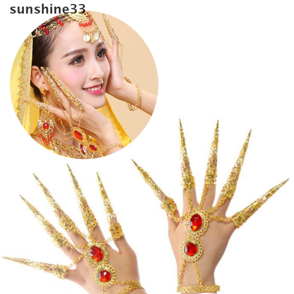 Nhẫn Đeo Ngón Tay Mạ Vàng Dùng Múa Bụng Cho Nữ