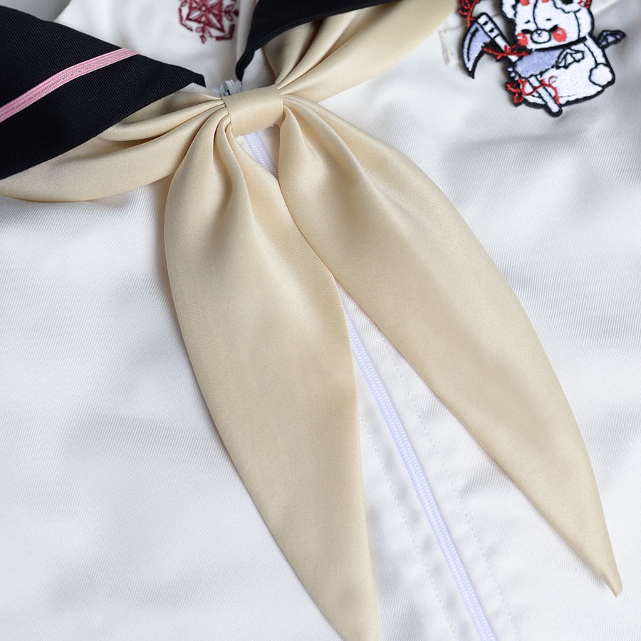 Nơ Đeo Cổ Áo Màu Sắc Trơn Phong Cách Học Sinh Nhật Bản