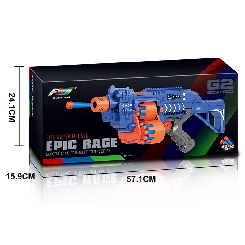 Đồ chơi liên thanh G2, đồ chơi bé trai (nerfgun)