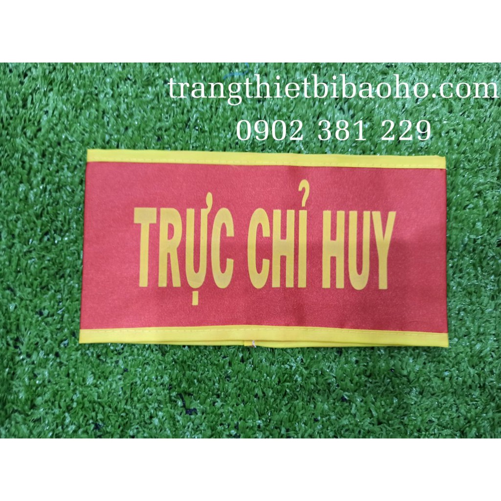 Băng rôn cánh tay màu đỏ - nhiều mẫu