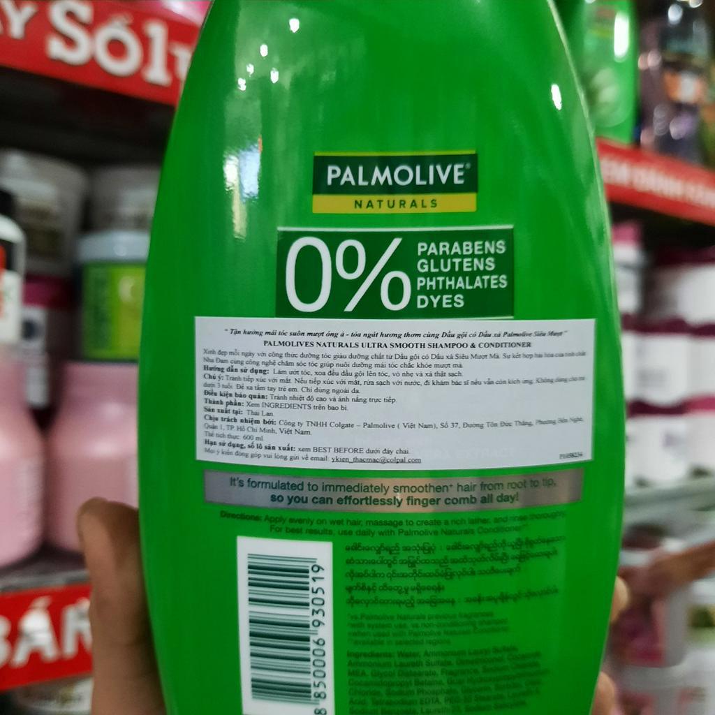 Dầu gội palmolive xanh 600ml