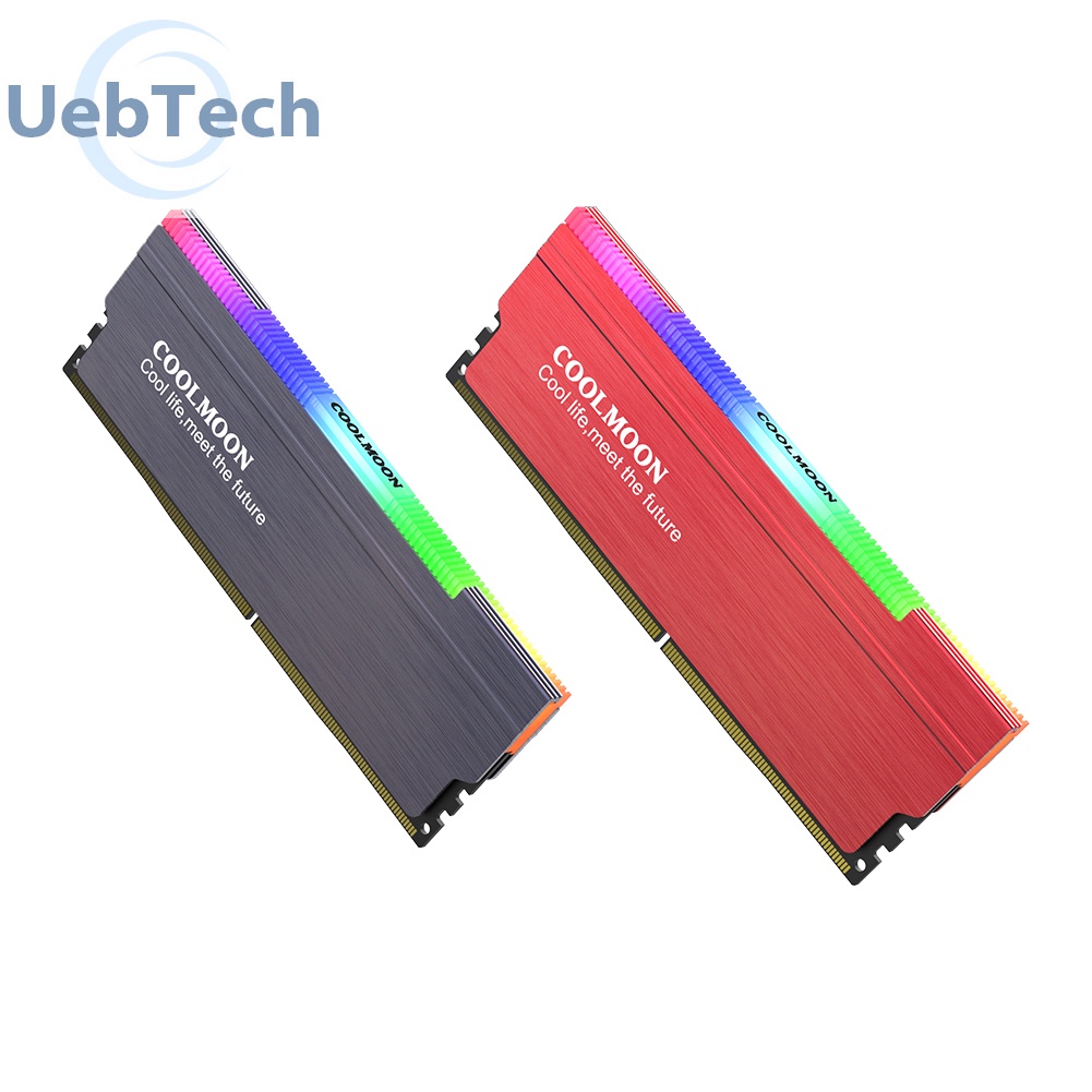 Quạt tản nhiệt làm mát máy tính COOLMOON CR-D134S ARGB RAM