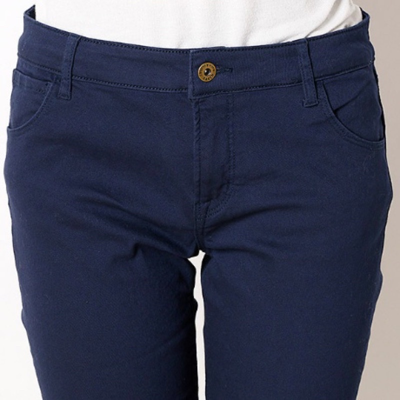 Quần Kaki Skinny EARTH Music&Ecology Hàng Xuất Dư Nhật Xịn Cao Cấp Dáng Ôm Chất Siêu Mịn Navy