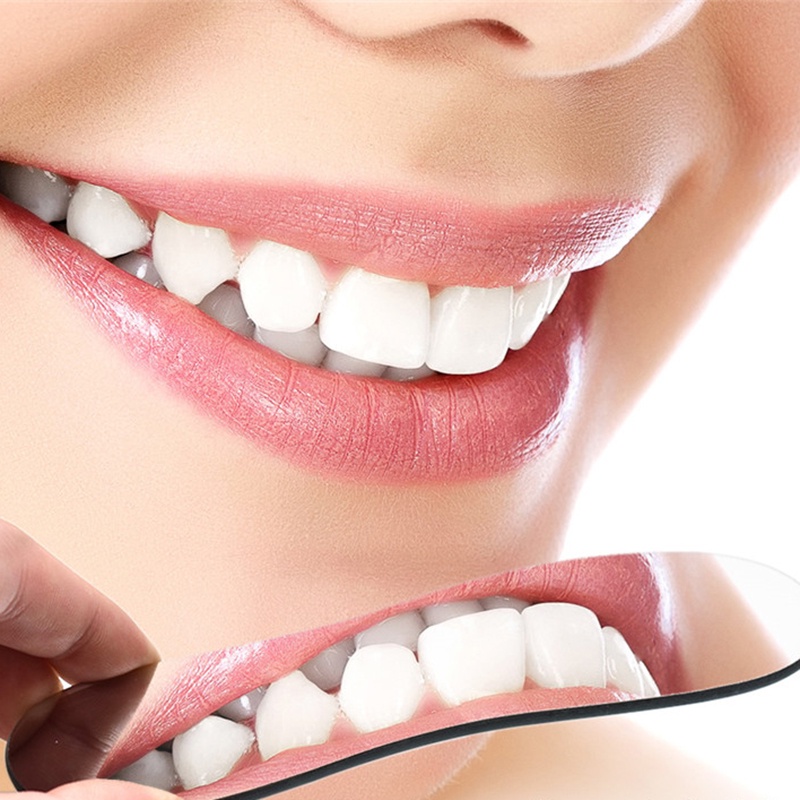 1 Gương Phản Quang Bằng Thép Không Gỉ Chuyên Dụng Cho Nha Khoa