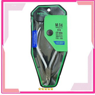 Kềm Nghĩa cắt móng thép không gỉ M.04 thương hiệu quốc gia