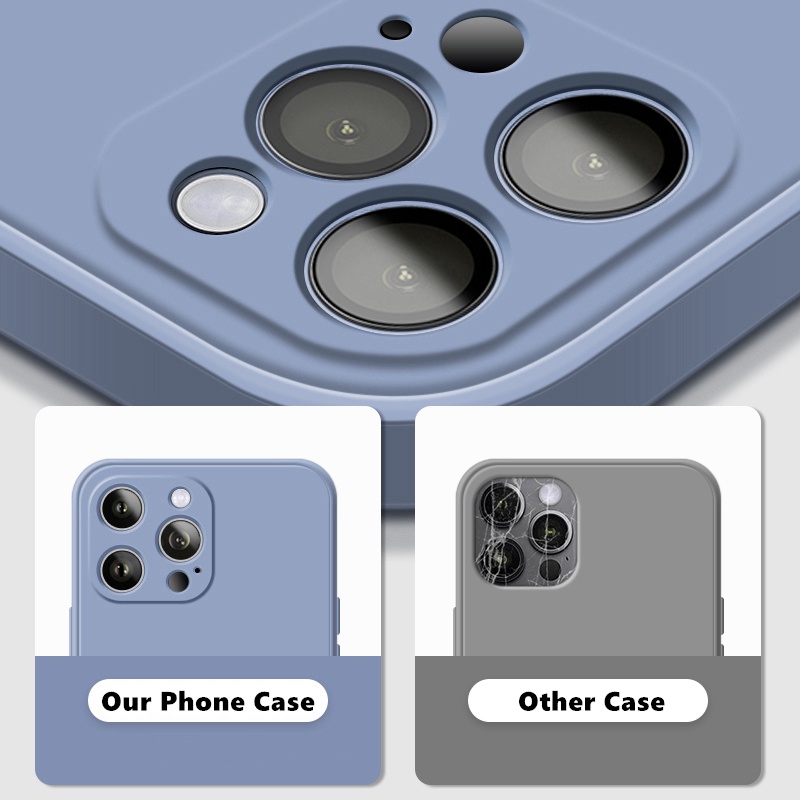 Ốp Điện Thoại TPU Silicon Chống Sốc Cho iphone 11 Pro Max 7 8 6 6s Plus X XR XS Max