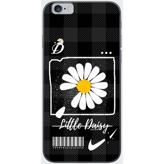 Ốp lưng IPhone 6, 6 Plus in hình  Hoa cúc nền caro