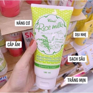 SỮA RỬA MẶT CÁM GẠO THÁI LAN #180ml