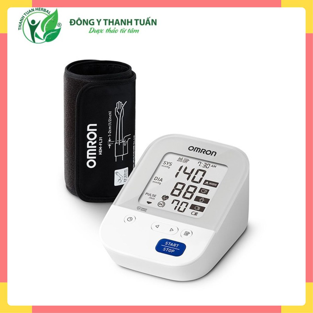 Máy Đo Huyết Áp Bắp Tay Omron HEM 7156 - Thế Hệ Mới Cảnh Báo Đột Quỵ