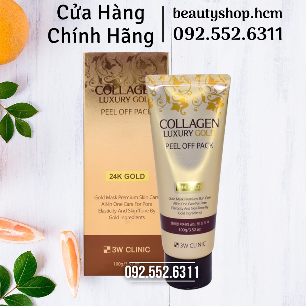 Mặt nạ vàng Collagen & Luxury Gold 3W Clinic