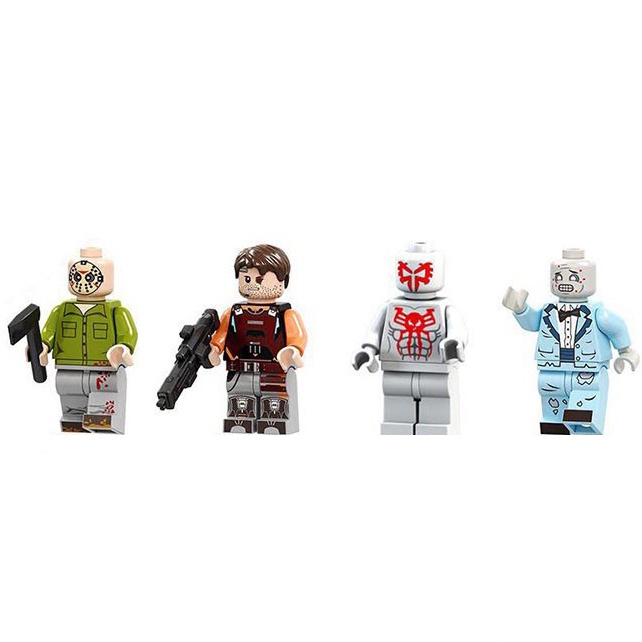 Bộ 4 nhân vật minifigures PG8143