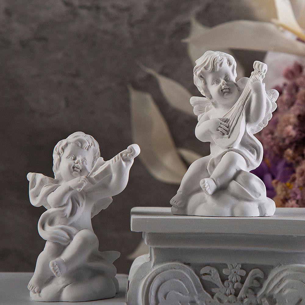 Tượng Thiên Thần Gypsum Để Bàn Trang Trí Nhà Cửa Phong Cách Bắc Âu