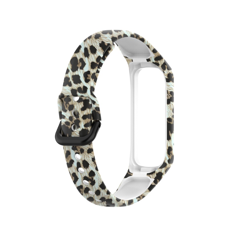 Dây đeo silicon mềm in họa tiết cho đồng hồ thông minh Samsung -Galaxy Fit 2 SM-R220 Samsung -Galaxy Fit2 R220