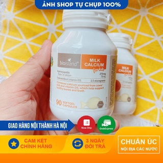 Canxi sữa Canxi Milk Bioisland bổ sung cho bé từ 7 tháng tuổi 90 viên - Úc