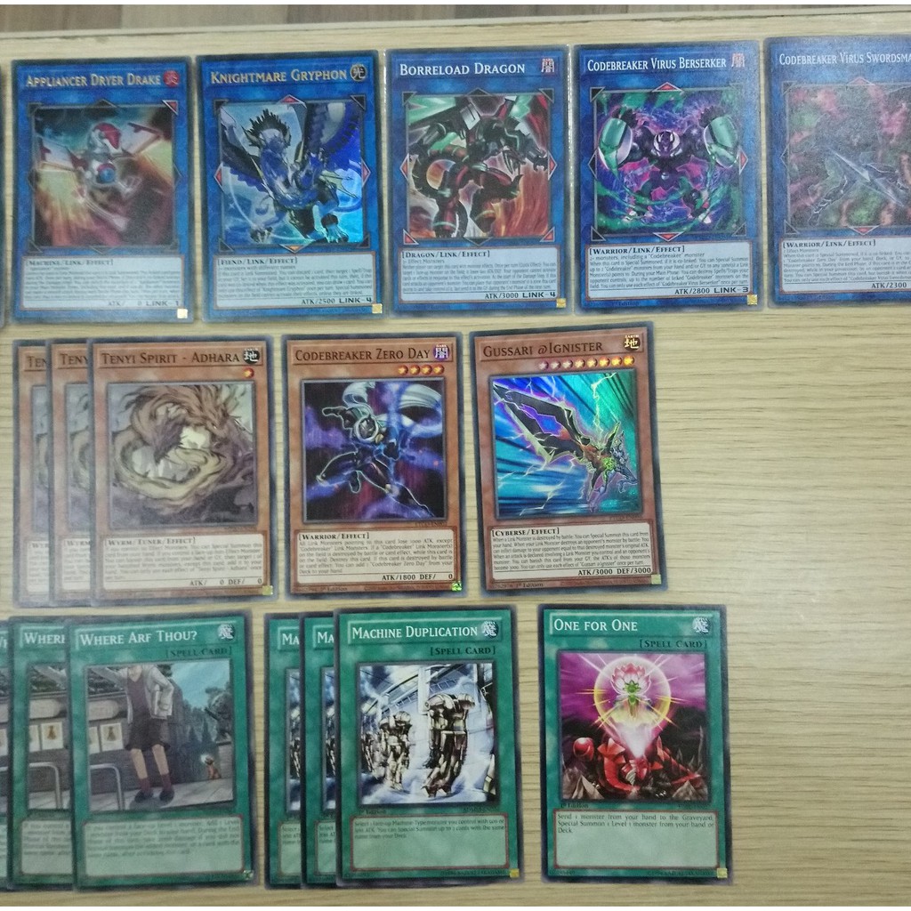 Yugioh - Bộ Bài Appliancer Đầy Đủ Extra - Rất Mạnh Và Ổn Định Cho Các Bài Thủ