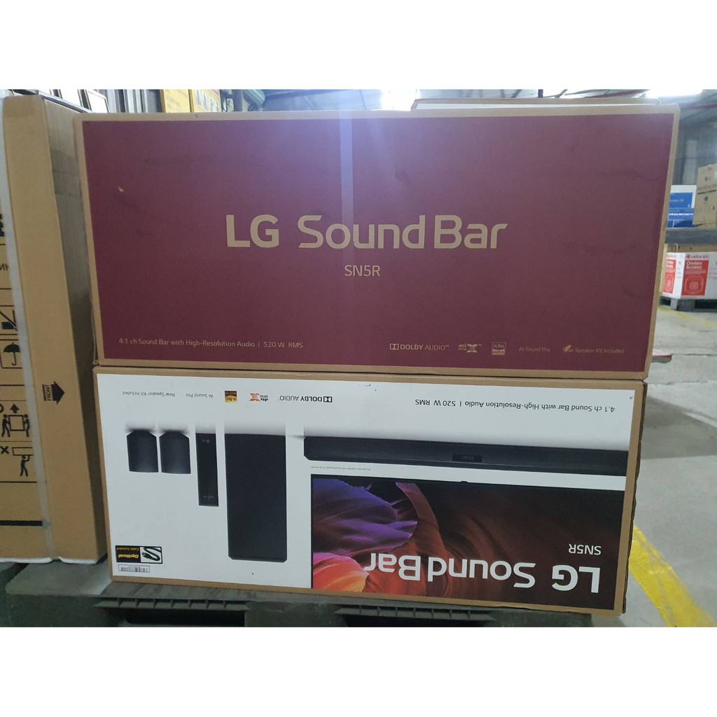 Loa thanh soundbar LG 4.1 SN5R 520W, Chính Hãng LG, Mới 100%