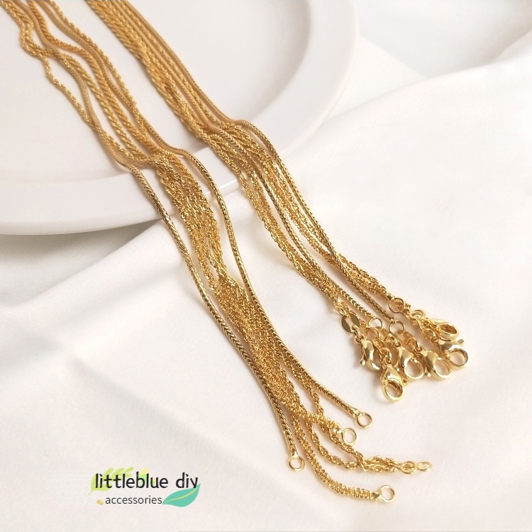 Vòng cổ Mạ Vàng 18K Dài 60cm Màu Sắc Sang Trọng