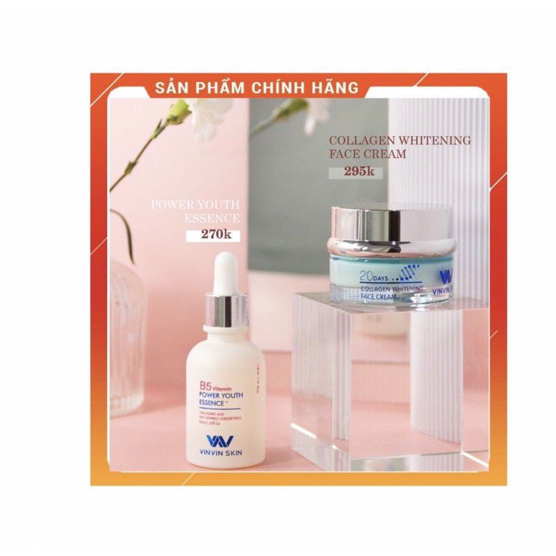 [FREESHIP] (CHÍNH HÃNG )ComBo Dưỡng Trắng da căng bóng Vinvin skin | BigBuy360 - bigbuy360.vn