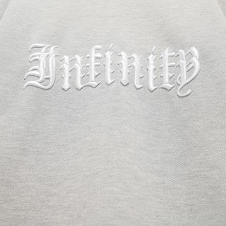 Áo Thun INF Logo Embr. Zip Xám 