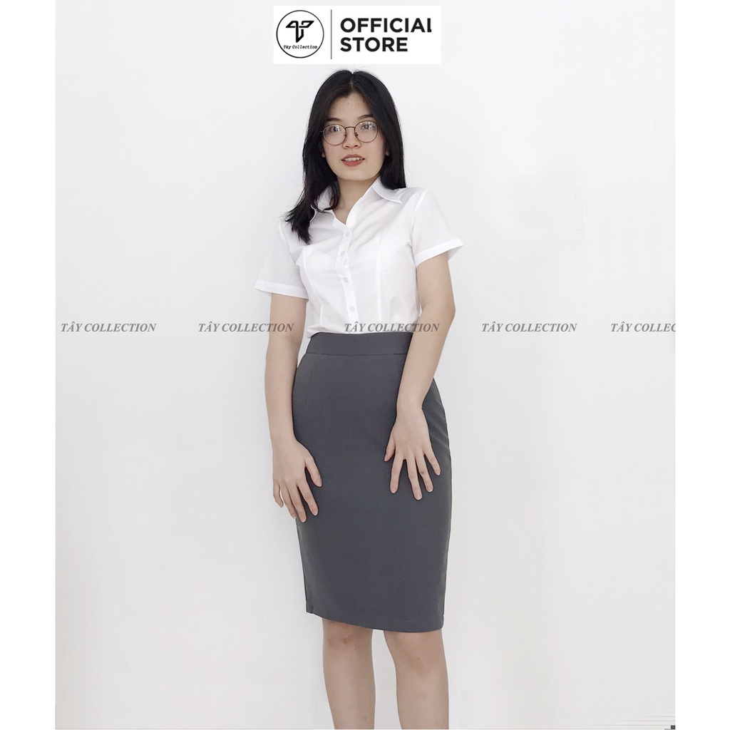 Chân váy công sở bút chì 2 lớp cao cấp TÂY COLLECTION