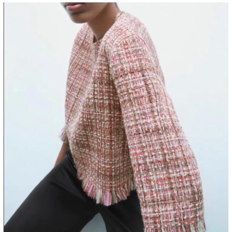ÁO DẠ TWEED ZARA AUTHENTIC TUỒN STORE