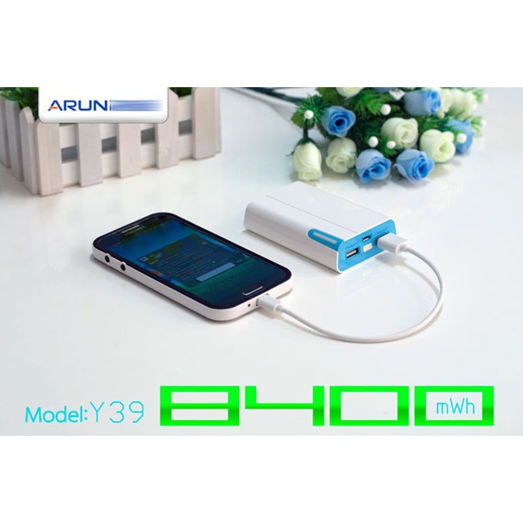 Pin Sạc Dự Phòng ARUN 8.400mAh Chính Hãng Loại tốt