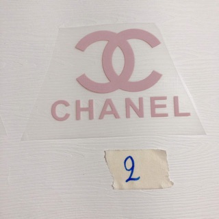 Sticker ủi,patch ủi,hình ủi logo cha-nel