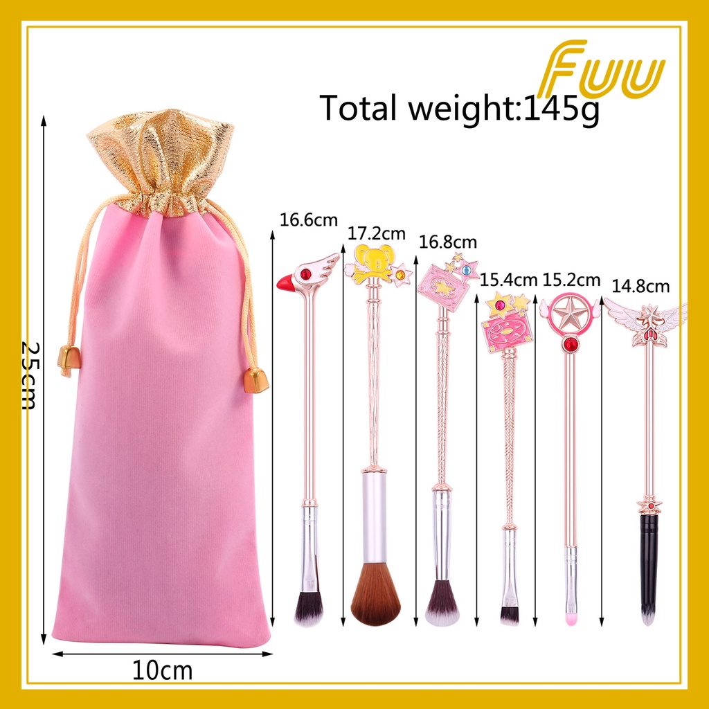 Bộ cọ trang điểm Sakura Thủ Lĩnh Thẻ Bài  mẫu 3