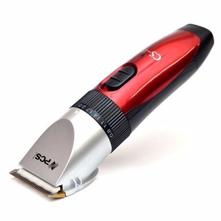 Tông đơ cắt tóc chuyên nghiệp lưỡi CERAMIC PCS CS-02 (Trắng, đỏ)