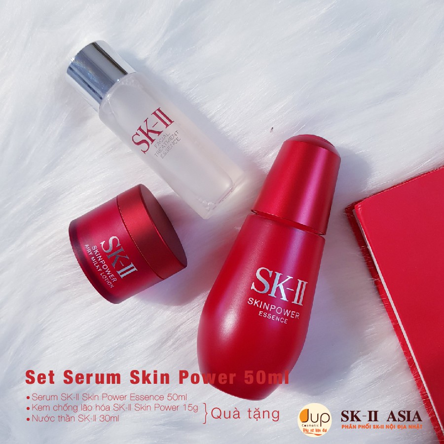 Set Serum chống lão hóa SK-II Skin Power 50ml