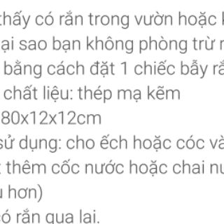 Lồng bẫy rắn chất lượng cao
