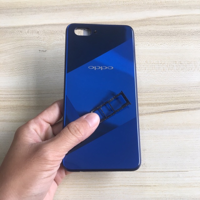 Bộ Vỏ Sườn Oppo A3s ( Lỗ Sim Trên ) Kèm Khay Sim