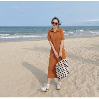 ĐẦM CAM ĐẤT CỔ POLO 10300