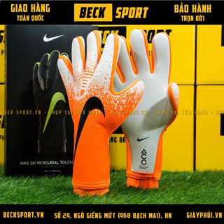 Găng Tay Mercurial Touch Cam Trắng ( Không Xương)