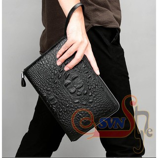 Túi Đựng IPad Vân Cá Sấu Thời Trang TIP9-1 Black