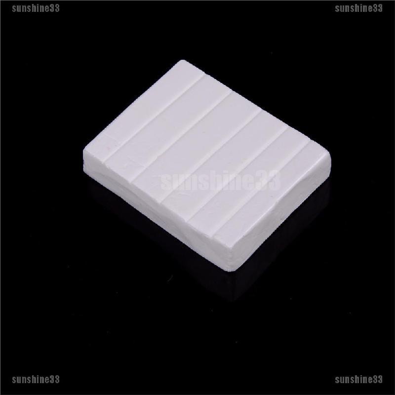 Khối đất sét polymer 250g màu trắng tiện dụng