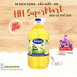 [DATE MỚI] dầu ăn Simply 5L