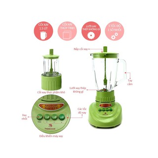 Máy xay sinh tố HappyCook HCB-150B