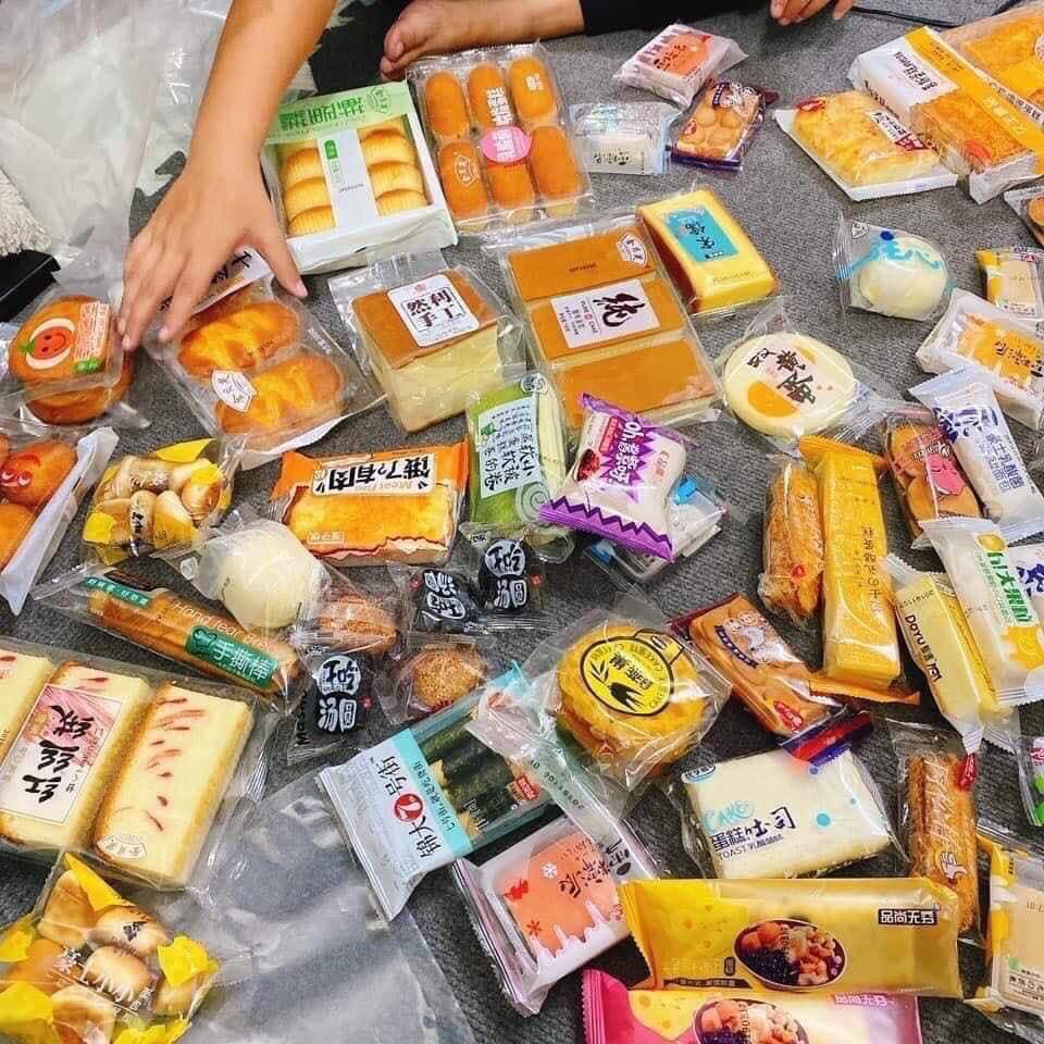 Bánh mix Đài Loan set 500gr date mới mềm mịn siêu ngon