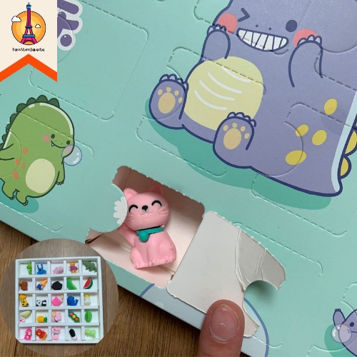 Set 25 Cục Tẩy Hình Thức Ăn Xinh Xắn