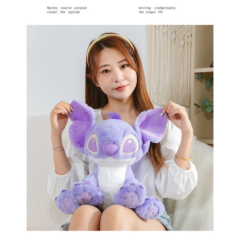 Thú Nhồi Bông Hình Nhân Vật Stitch Disney Xinh Xắn 100%