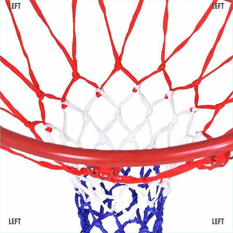 LEFT Standard Basketball Net Nylon Hoop Goal Standard Rim For basketball stands