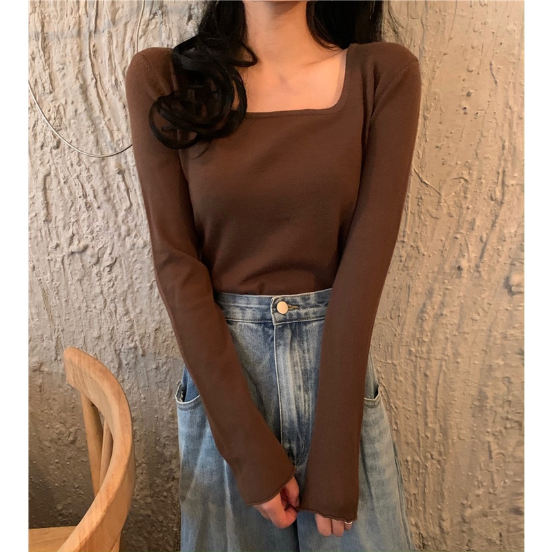 NRVP Áo Sweater Dài Tay Phong Cách Hàn Quốc Sành Điệu Dành Cho Nữ